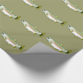 Regenboogforel Cadeaupapier (Hoek)