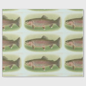  regenboogforel cadeaupapier (Vlak)