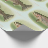 regenboogforel cadeaupapier (Hoek)