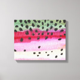 Regenboogforel Canvas Afdruk