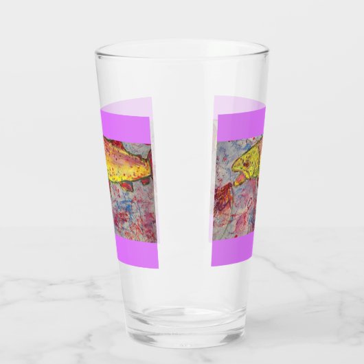 Regenboogforel Glas (Links)