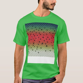 Regenboogforel Graphic Design Art Origineel Gevist T-shirt