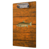  regenboogforel houtnerf klembord (Links)