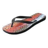 Regenboogforel Huid Abstract Patroon Teenslippers (Schuin)