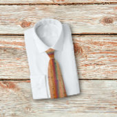 Regenboogforel Huin gepotte Stropdas met strips