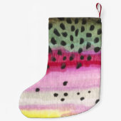 Regenboogforel | Ichthyologie Kleine Kerstsok (Achterkant)