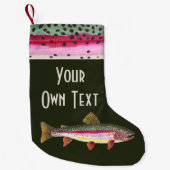 Regenboogforel | Ichthyologie Kleine Kerstsok (Voorkant)