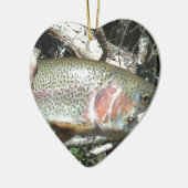 Regenboogforel Keramisch Ornament (Links)