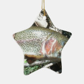 Regenboogforel Keramisch Ornament (Rechts)