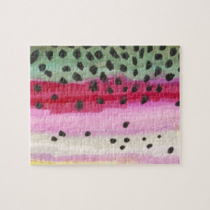 Regenboogforel Legpuzzel