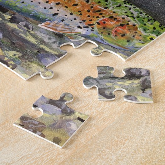 Regenboogforel Legpuzzel (Zijkant)