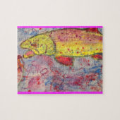 regenboogforel legpuzzel (Horizontaal)