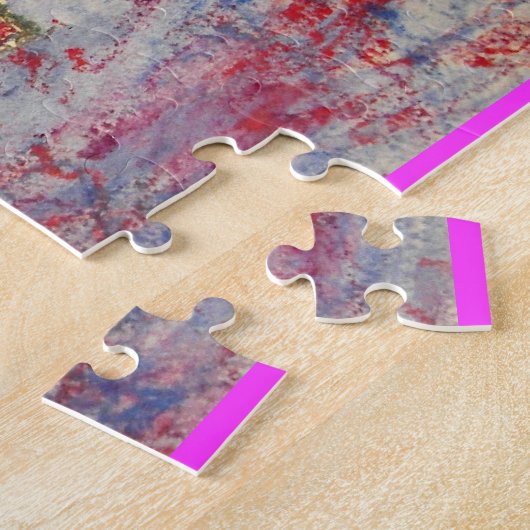 regenboogforel legpuzzel (Zijkant)