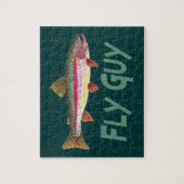 Regenboogforel Legpuzzel (Verticaal)