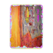 regenboogforel magneet (Verticaal)