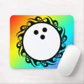 regenboogforel muismat (Met muis)
