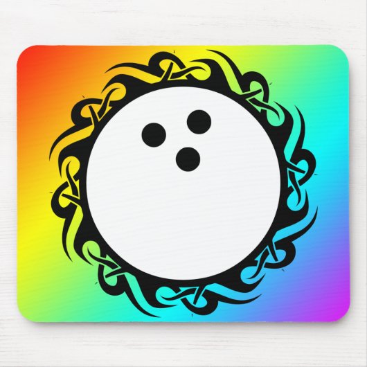 regenboogforel muismat (Voorkant)
