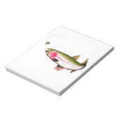 Regenboogforel Notitieblok (Linkerzijde)