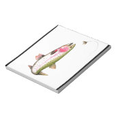 Regenboogforel Notitieblok (Linkerzijde)