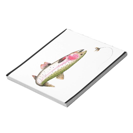 Regenboogforel Notitieblok (Linkerzijde)