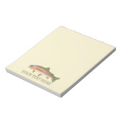 Regenboogforel Notitieblok (Linkerzijde)