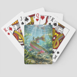 Regenboogforel Pokerkaarten