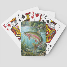 Regenboogforel Pokerkaarten