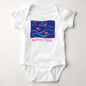 Regenboogforel Romper (Voorkant)