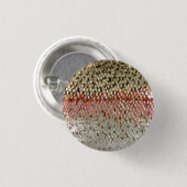 Regenboogforel Ronde Button 3,2 Cm (Voorkant /achterkant)