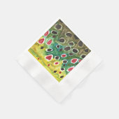 Regenboogforel Servet (Hoek)