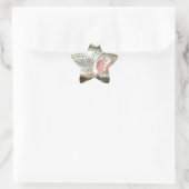 Regenboogforel Ster Sticker (Tas)