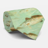 Regenboogforel Stropdas (Opgerold)