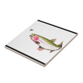 Regenboogforel Tegeltje (Zijkant)