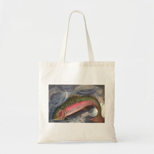 Regenboogforel Tote Bag (Voorkant)