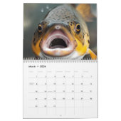 Regenboogforel Vis 2024 Kalender (Mar 2026)