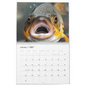 Regenboogforel Vis 2024 Kalender (Jan 2027)