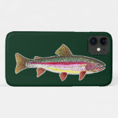 Regenboogforel Vis Case-Mate iPhone Case (Achterkant (horizontaal))