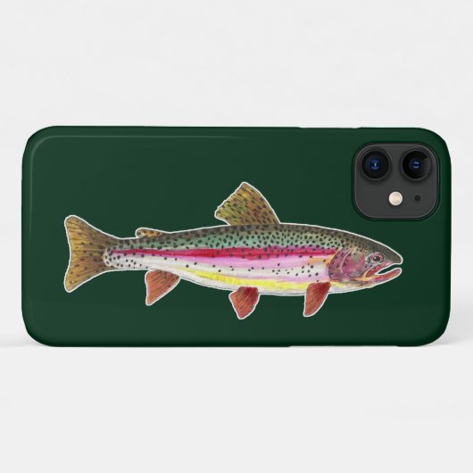Regenboogforel Vis Case-Mate iPhone Case (Achterkant (horizontaal))