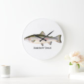 Regenboogforel vis grote klok (Huis)