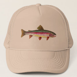 Regenboogforel vis trucker pet