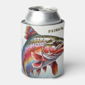  regenboogforel Vis - Visser Vist Blikjeskoeler (Blikje Voorkant)