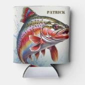  regenboogforel Vis - Visser Vist Blikjeskoeler (Voorkant)