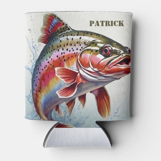  regenboogforel Vis - Visser Vist Blikjeskoeler (Voorkant)