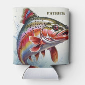  regenboogforel Vis - Visser Vist Blikjeskoeler (Achterkant)