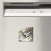 regenboogforel vis, vissers Vist Magneet (Insitu (Vaatwasser))