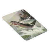 regenboogforel vis, vissers Vist Magneet (Rechterzijde)