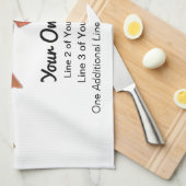 Regenboogforel Vis Vliegtuig Vanghandleiding Lodge Theedoek (Quarter Fold)