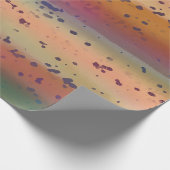 Regenboogforel Vis Vun gevlekt patroon Cadeaupapier (Hoek)