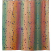 Regenboogforel Vis Vun gevlekt patroon Douchegordijn (Voorkant)