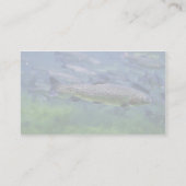 Regenboogforel Visitekaartje (Achterkant)